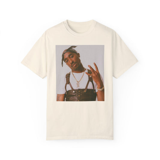 Unisex Garment-Dyed Tupac T-shirt