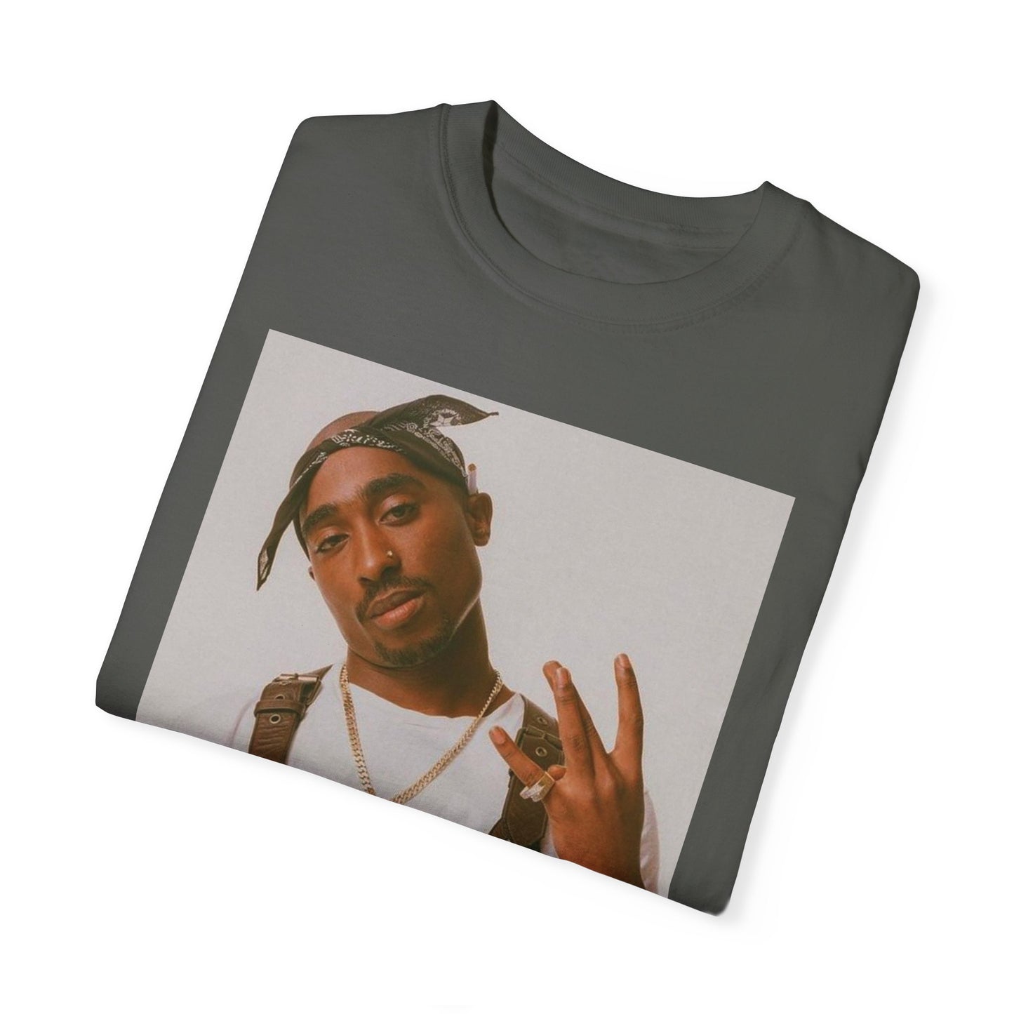 Unisex Garment-Dyed Tupac T-shirt