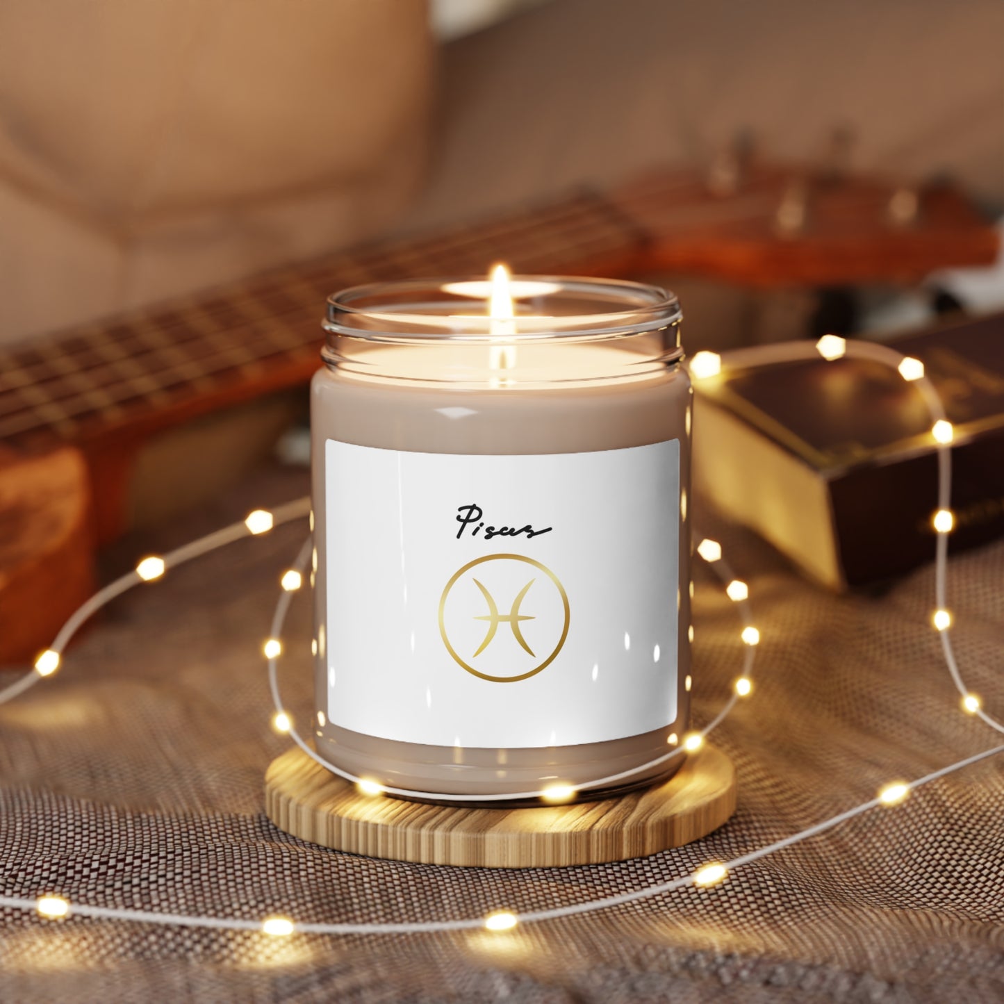 Scented Pisces Soy Candle, 9oz