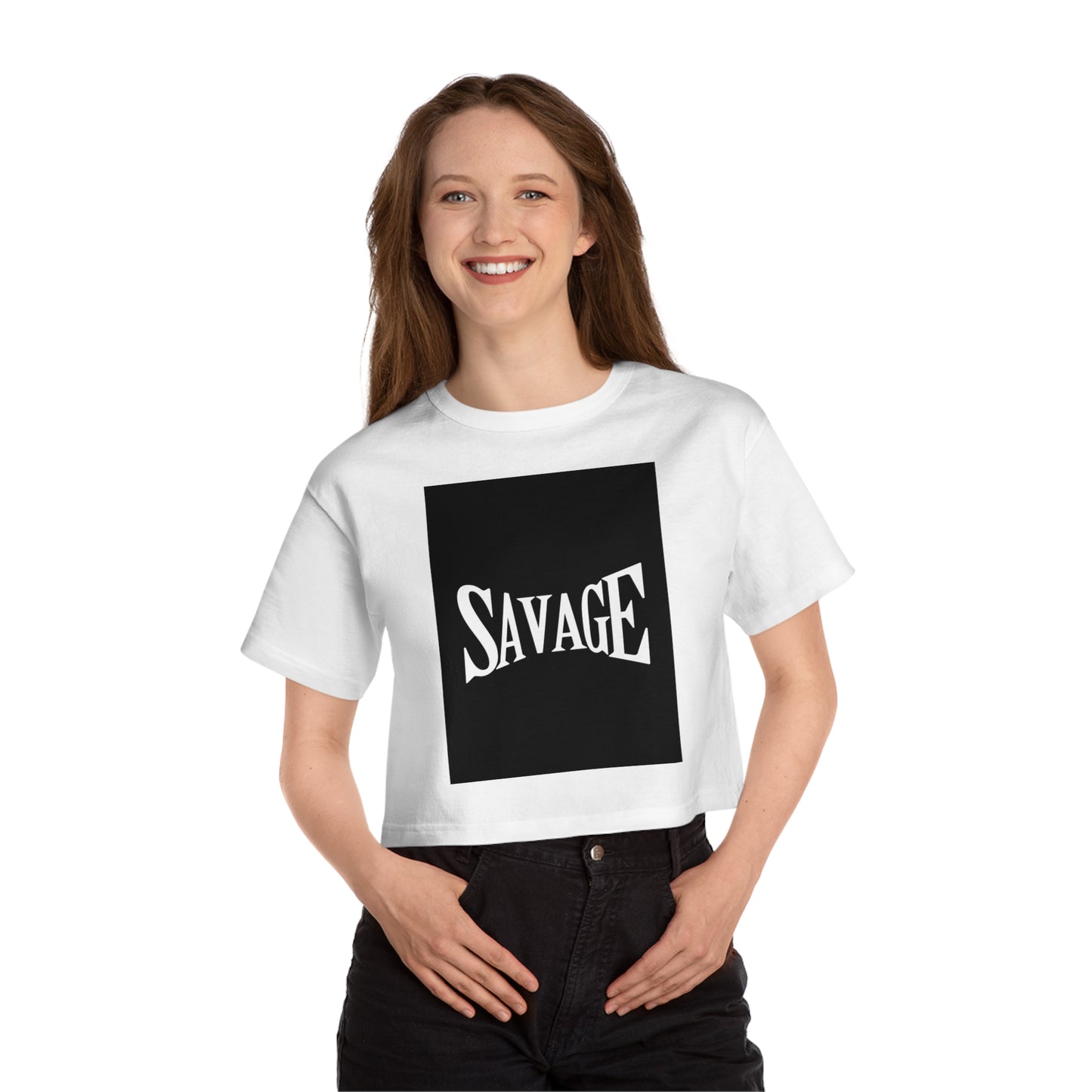 Champion Savage Women's Heritage Cropped T-Shirt